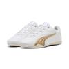 Sneaker PUMA "CATCH SOLEIL DAYINIGHT", Gr. 41, puma weiß, puma gold, vapor gray, Synthetik, colorblocking, sportlich, Schuhe, Design auf den Spuren des Puma Speedcat