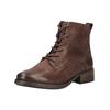 Schnürstiefelette JOSEF SEIBEL "Josef Seibel Stiefelette Leder", Damen, Gr. 39, braun, Leder, casual, Schuhe