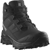 Winterstiefel SALOMON "CROSSTRAK WP", Damen, Gr. 48, schwarz, schwarz, asphalt, Synthetik, Textil, sportlich, Schuhe, wasserdicht