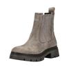 Stiefelette GABOR "Gabor Stiefelette Veloursleder/Textil", Damen, Gr. 42, grau, Veloursleder, Textil, casual, Schuhe