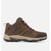 Wanderschuh COLUMBIA "REDMOND™ IV MID WATERPROOF", Gr. 44,5, cordovan, tangy orange, Mesh, Synthetik, sportlich, Schuhe, wasserdicht