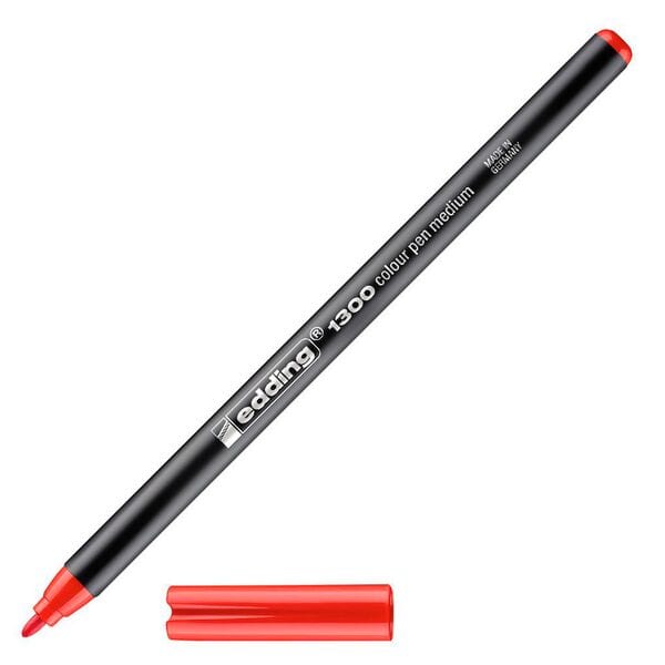 Edding Kartonetui Filzstifte »1300« 10 Stück rot Image