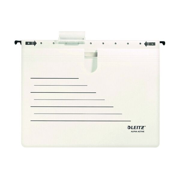 Leitz 5er-Pack Hängehefter »ALPHA Active 1924« weiß weiß, 34.8x26.6 cm Image