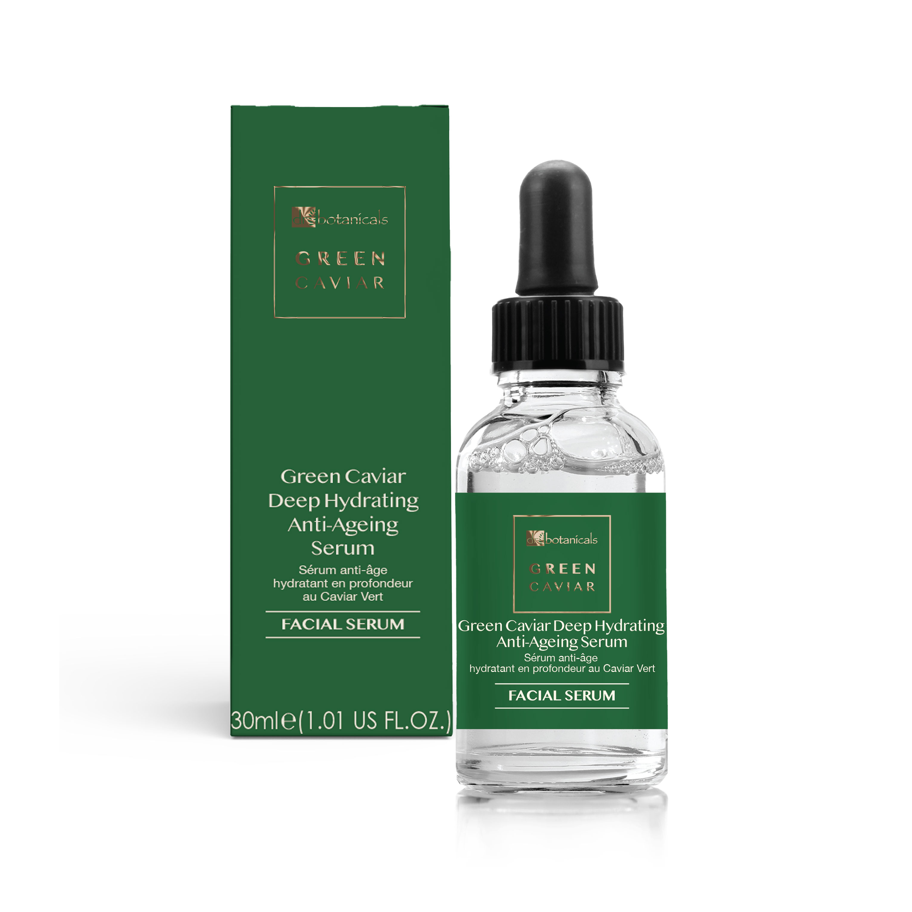 Dr Botanicals Grüner Kaviar Tiefenhydratisierendes Anti-Aging Serum 30ml Image