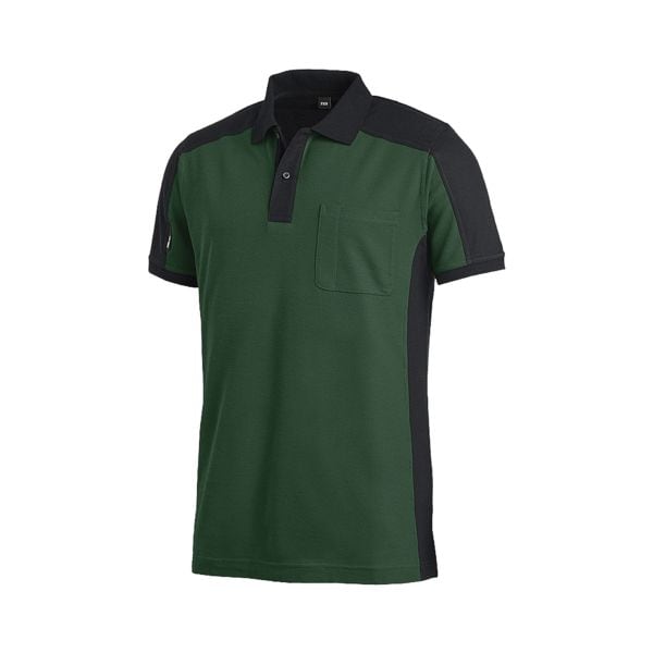 FHB Polo-Shirt KONRAD Größe 3XL zweifarbig grün Image