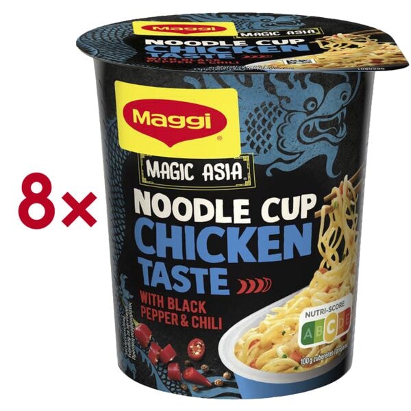 Maggi 8er-Pack Noodle Cup »Chicken Taste« Image