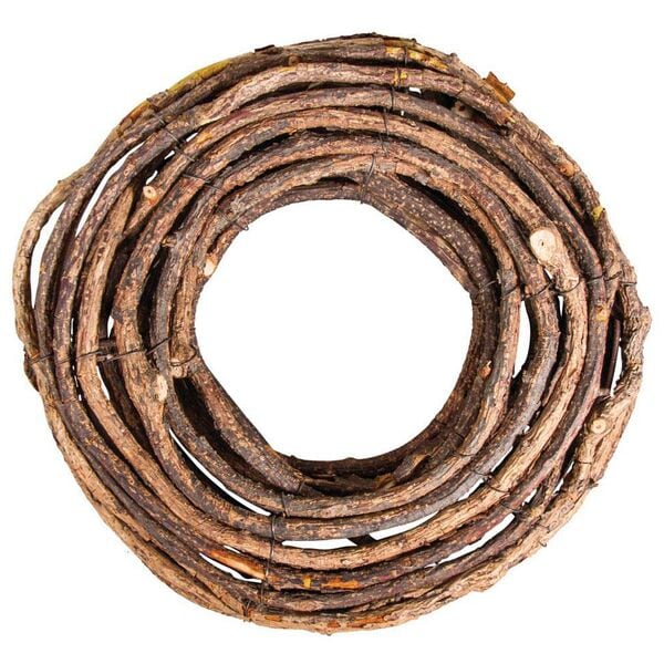 Rayher Bastelkranz braun aus Naturzweigen 30 cm braun Image
