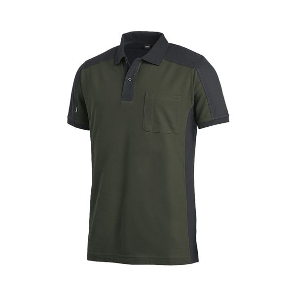 FHB Polo-Shirt KONRAD Größe S zweifarbig grün