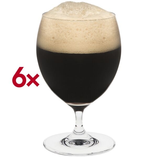 Rona Bierglas Ale beer 19 570 ml ungeeicht 6 Stück transparent, 15.8 cm Image