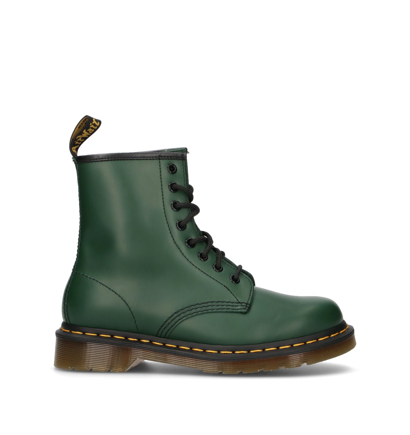 DR. MARTENS 1460 Anfibio donna verde in pelle
