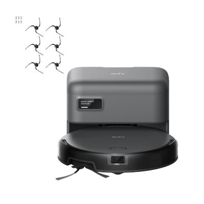 eufy Robot Vacuum C10 with 6 Replacement Side Brushes