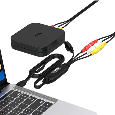 USB Video Capture Card VHS TV DVD VCR USB zu AV Video Capture Adapter RCA zu USB Video Konverter für PC