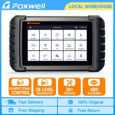 Foxwell nt809 obd2 Kfz-Scanner bidirektion aler Test 30 Wartung obd 2 alle System Auto diagnose Scan-Tool pk mk808
