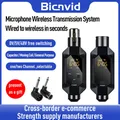 Convertitore per microfono wireless Trasmettitore e ricevitore XLR Sistema wireless per microfono per microfono dinamico da cavo a wireless