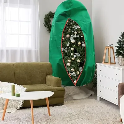 1pcs Christmas Tree Storage Bag Holiday Decoration Organizer with Waterproof Dustproof Cover for Artificial Xmas Tree