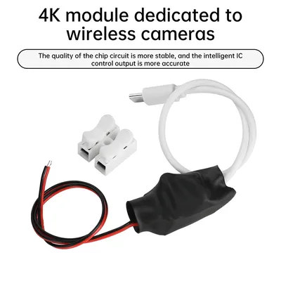 220V To 5V 1A Wireless Camera Power Transformer WiFi Monitoring Adapter 5W Mini Camera Power Cable Power Supply USB/Type-C port