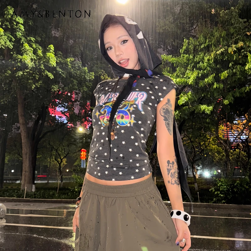 American Retro Star Printing Women