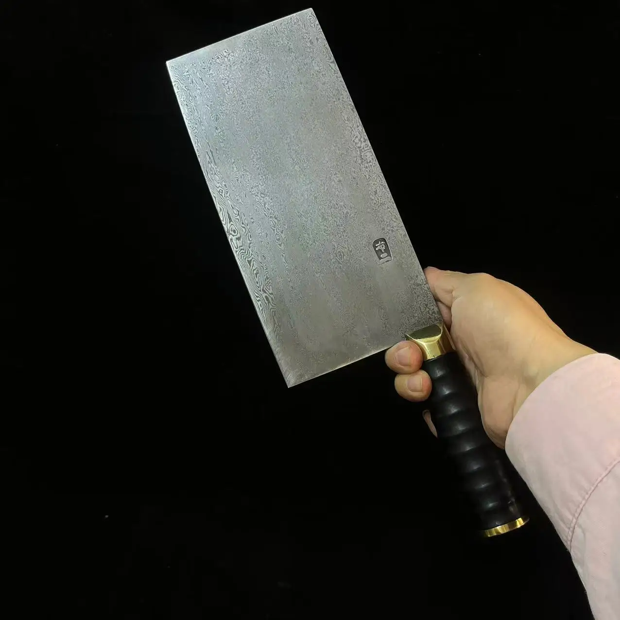 8 Inch Slicing Knife Damascus T10 & S58C Steel Blade Chef Cleaver Meat Vegetables Razor Sharp Handmade Forged Kitchen Knives