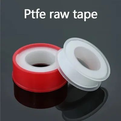 Industrial Sealant Tape PTFE Raw Material Tape Thread Sealing Tape Plumbing Duct Tape for Faucets Showers Hoses 1 Pcs