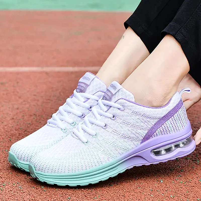 Baskets chaussures femme mode à lacets baskets femme léger chaussures de sport femme chaussures respirantes chaussures pour femmes