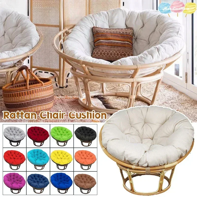 Schaukel hängenden Korbs itz rundes Füll kissen Rattan Stuhl kissen Garten korb Indoor Outdoor Relax Sofa kissen (kein Stuhl) 1St