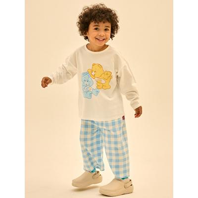 carebears Peekaboo Bedtime Bear Check Indoor Top and Bottom