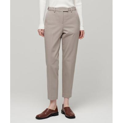 musinsastandardwoman Women's Heavyweight Slim Straight Hidden Banding Slacks