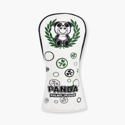 palmtreegolf Palm Bear Panda 1 Driver Cover White