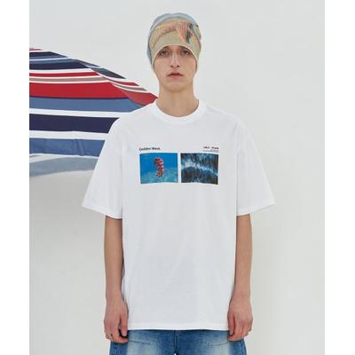 unalloyed Ocean T-shirt / White