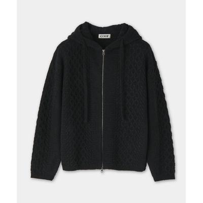 coor Lingusa Cable Hooded Zip-Up
