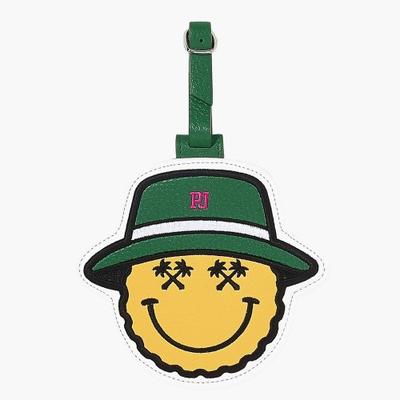 palmtreegolf Bucket Joy Name Tag Green