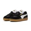 Sneaker PUMA "PALERMO MODA TONGUE WNS", Gr. 42,5, schwarz-weiß (puma schwarz, puma weiß), Textil, mehrfarbig, sportlich, Schuhe