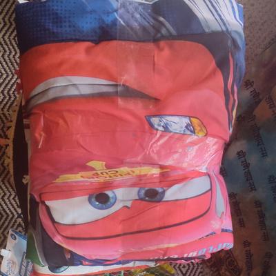 Disney Other | 2 Cars Red And Blue Kids Sleeping Bogs | Color: Blue/Red | Size: Osb