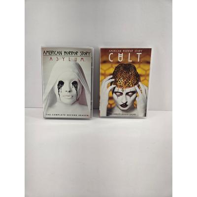 Disney Media | American Horror Story Dvd Bundle Set Complete Seasons 2 & 7 | Fx Dvd Lot | Color: Blue | Size: Os