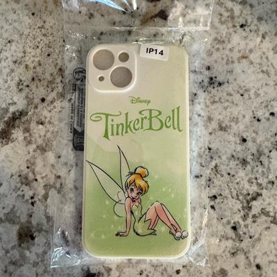 Disney Cell Phones & Accessories | Disney Tinker Bell Green And White Iphone 14 Case | Color: Green/White | Size: Os