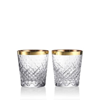 Waterford Celebrations Tumbler 11.5oz, Gold, Set of 2