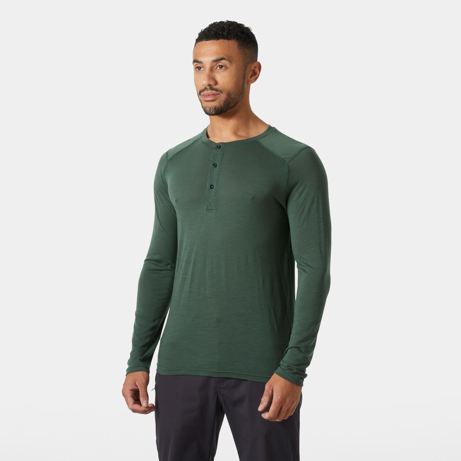Helly Hansen HH Durawool Long Sleeve Henley Herren L Image