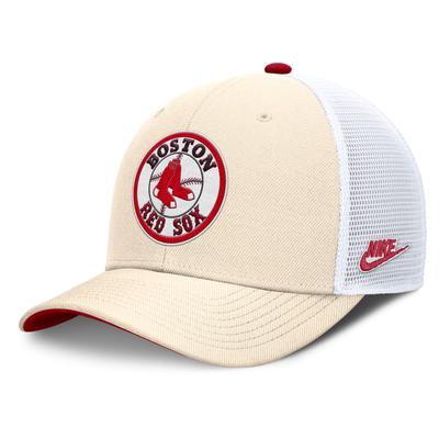 Boston Red Sox Nike Dri-Fit Rise Strukturierte Trucker-Kappe Image