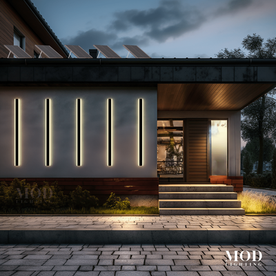 Haylen (Solar) | Waterproof Solar Wall Light | 2 Colors / 24