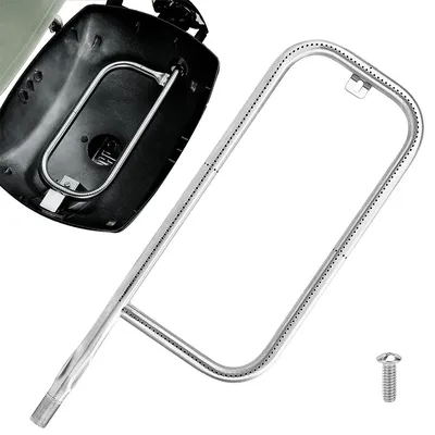 Grill Burner Tube Replacement 304 Stainless Steel Grill Burner Replacement Part for Weber Q100 Q120 Q1000 Q1200 BabyQ Model