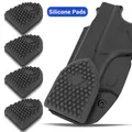 2/4 pezzi fondina per pistola in silicone zeppa appendice carry fondina pastiglie custodia per fondina IWB supporto antiscivolo fondina per pistola kit cuneo