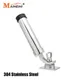 1 pz Supporto per canna da pesca per barca Supporto per ponte in acciaio inossidabile 304 Rotazione di 360 gradi Asta per yacht regolabile Pod Accessori marini per barche