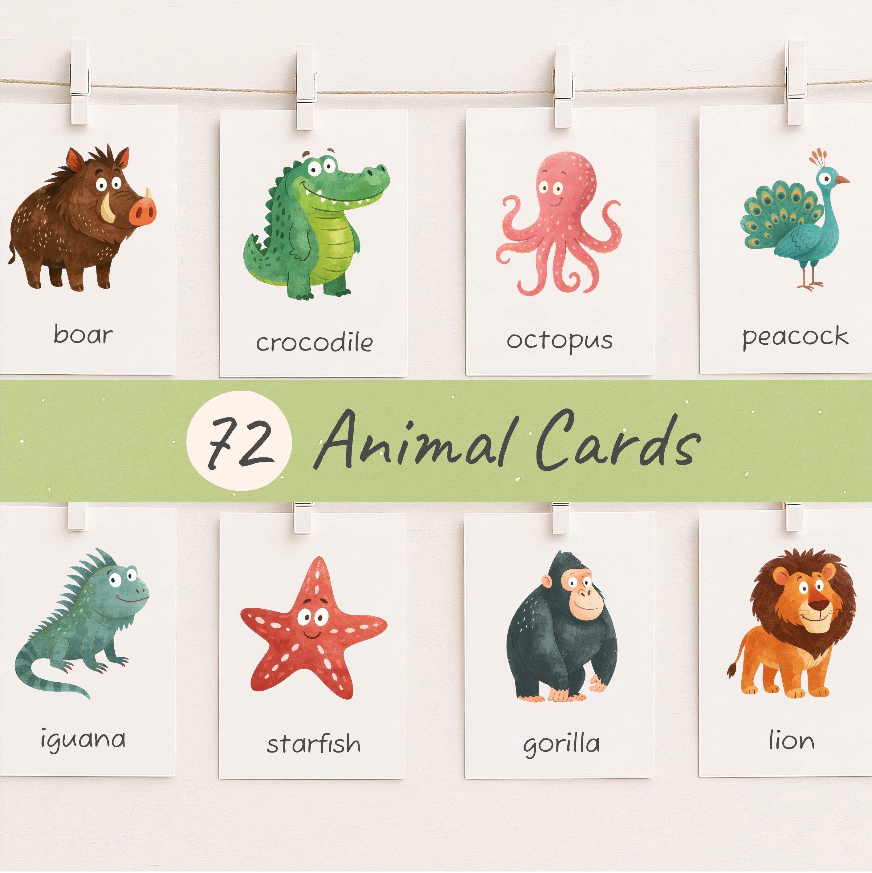 Schede didattiche sugli animali, schede didattiche stampabili, schede didattiche Montessori, schede didattiche per la scuola materna, schede didattich