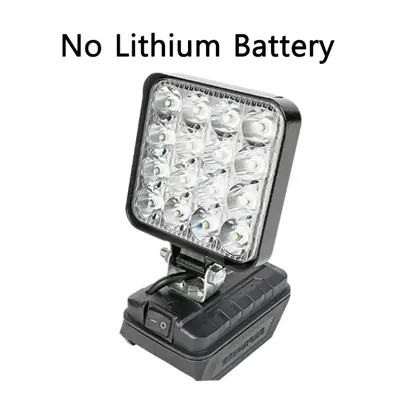Led-Licht Für Makita Batterie 4In Tragbare Scheinwerfer Cordless Outdoor Arbeit Angeln Handheld Notfall ToolLight Keine Batterie Keine USB