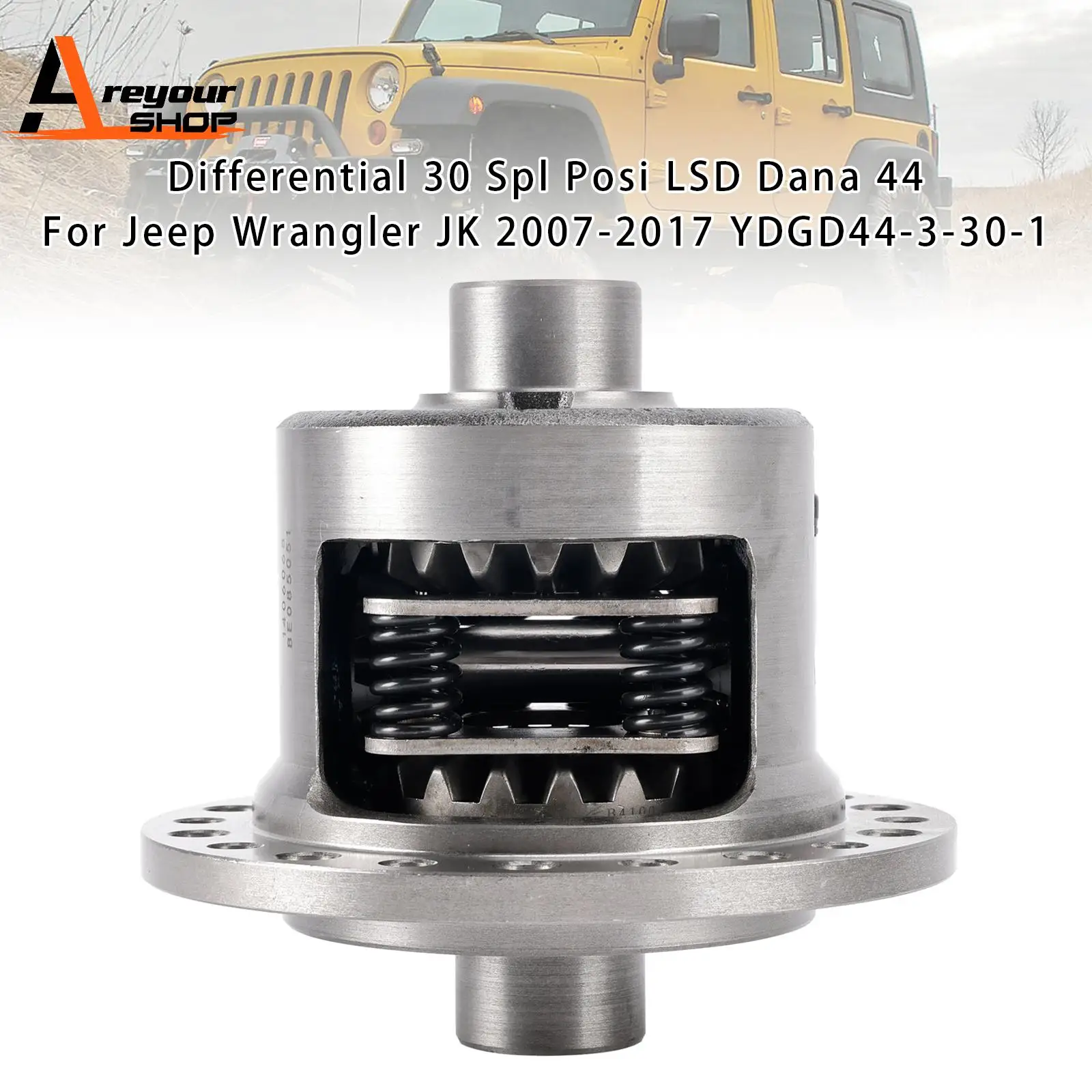 Differential 30 Spl Posi LSD Dana 44 für Jeep Wrangler JK 2007-2017 YDGD44-3-30-1 Image