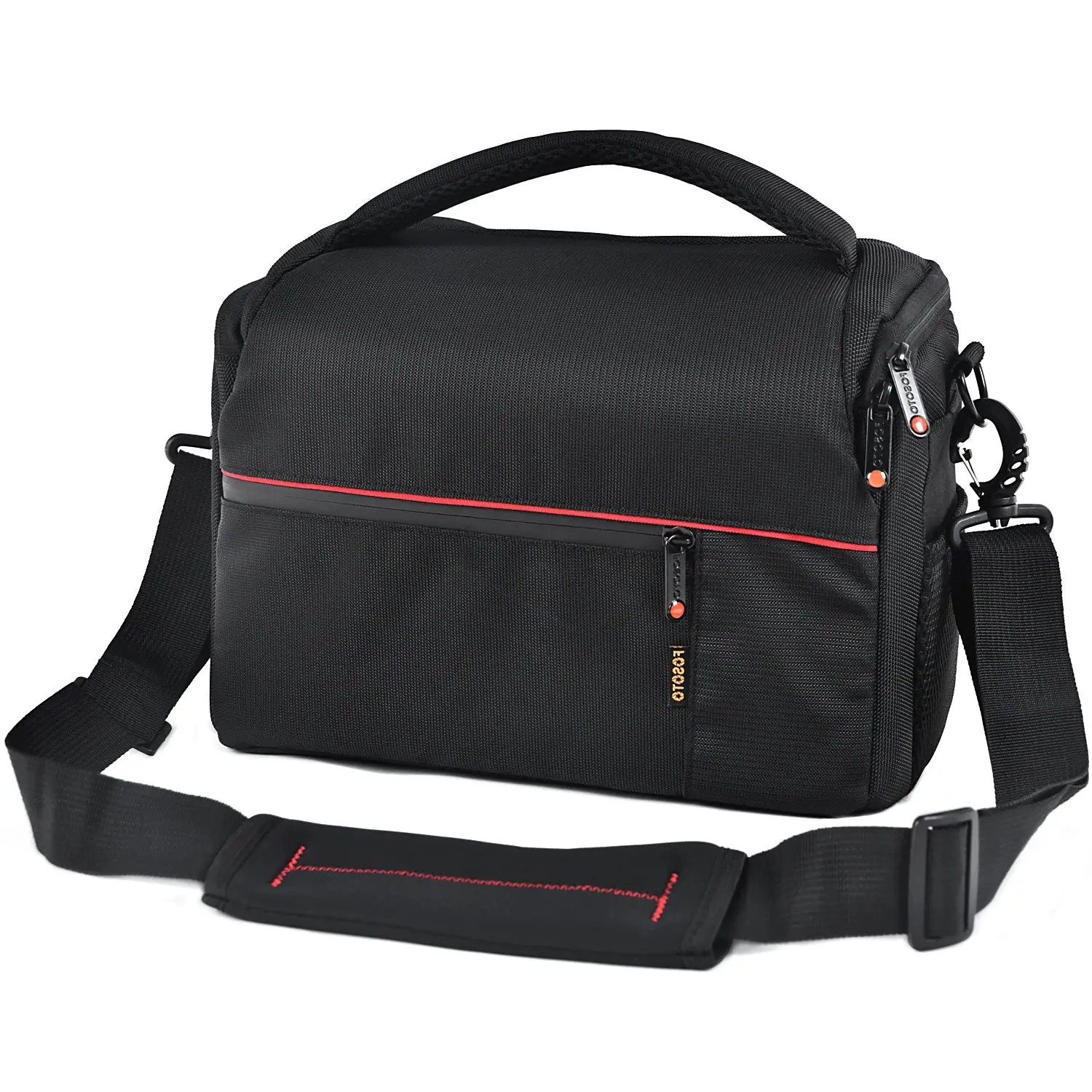 Wasserdichte, staubdichte DSLR-Kamera-Umhängetasche mit großem Fassungsvermögen, digitale Handgepäcktasche mit einem Objektiv für Nikon, Canon, Sony M50