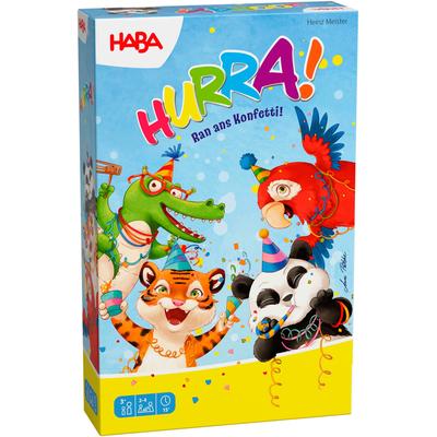 Spiel HABA "HURRA", bunt, Spiele, Kinder, Pappe, Holz, Papier Image