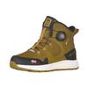 Winterstiefel TROLLKIDS "KIDS BERGEN WINTER MID CUT", Gr. 29, bronze, schwarz, Synthetik, Textil, sportlich, Schuhe, wasserdicht, fitgo Schnellschnürsystem, reflektierende Details