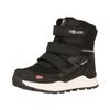 Winterstiefel TROLLKIDS "KIDS RAULAND WINTER BOOTS", Damen, Gr. 33, schwarz, Textil, Synthetik, sportlich, Schuhe, wasserdicht, Klettverschluss, reflektierende Details