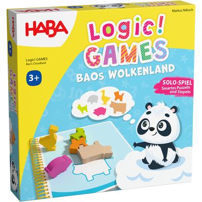 Spiel HABA "Baos Wolkenland, Logic GAMES", bunt, Spiele, Kinder, Papier, Holz, Pappe Image